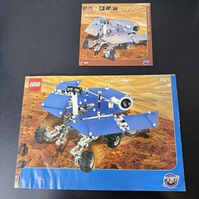 Lego Discovery 7471 Mars Exploration Rover Prebuilt W/manual No Box 