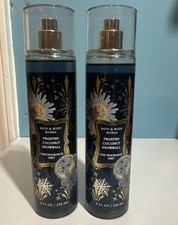 Bath  Body Works Frosted Coconut Snowball Fragrance Mist 8 fl oz Pack of 2 New