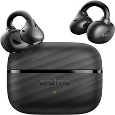Oraimo OPN-371 Open-Ear Clip-On Bluetooth Earbuds Black 35H Case
