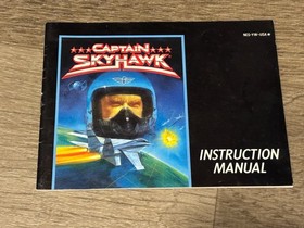 Captain Skyhawk Nintendo Nes Completo CIB Aut&eacute;ntico