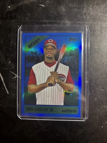 2008 Topps Chrome - Trading Card History Ken Griffey Jr #TCHC24 Blue...