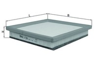 NEU - Knecht LX3580 Luftfilter FüR Opel