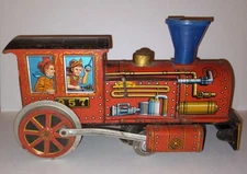 VTG Tin Litho Train, Modern Toys Pat 17711, #18563, Fair to Poor /OK for Display