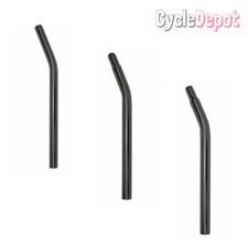 NEW Lay-Back Black Steel Seatpost W/O Support Steel CRUISER LOWRIDER All SIZES 