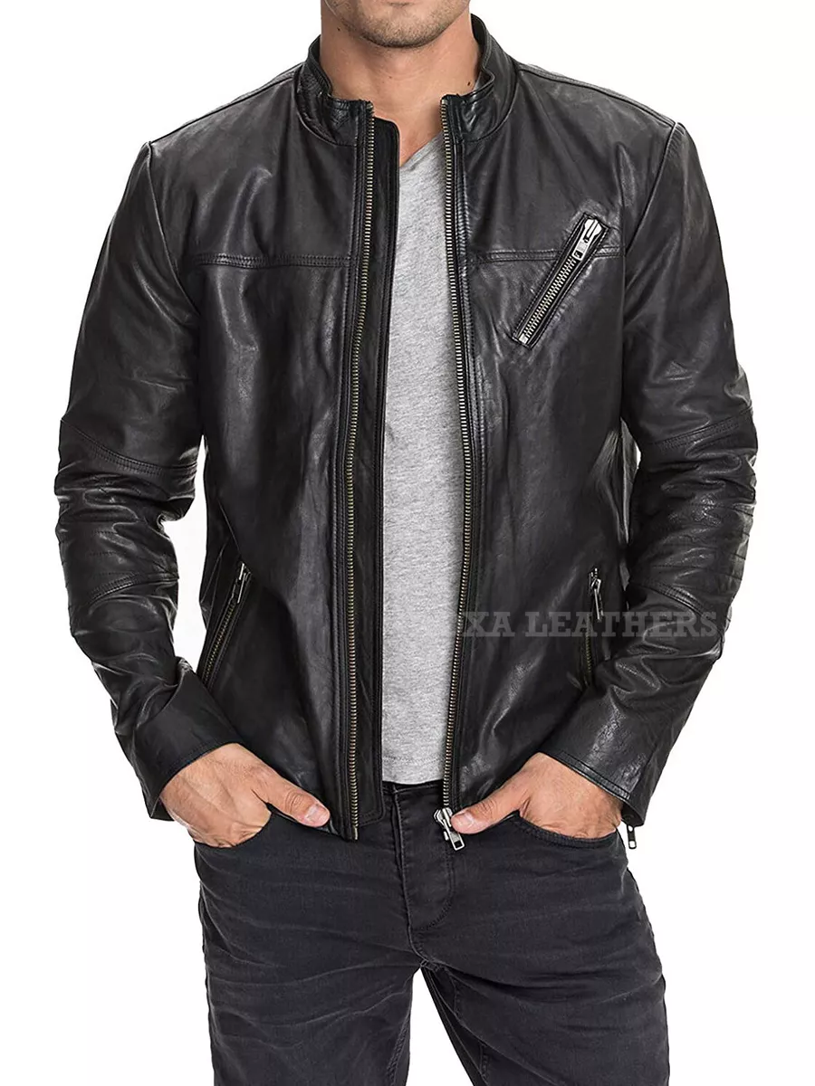 Mixed Material Leather Teddy Blouson - Men - Ready-to-Wear