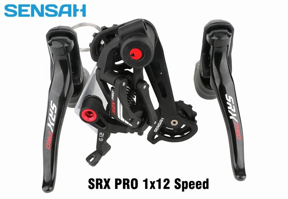 Road Bike Groupset RL Shifter Rear Derailleurs Gravel Cyclo-Cross SRX 1x12Speed - Image 2 of 4