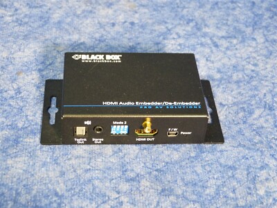 BlackBox AEMEX-HDMI-R2 Audio Embedder/De-embedder - HDMI 2.0 (BN487)