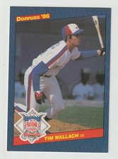 1986 Donruss All-Stars Tim Wallach Montreal Expos #25 Near Mint or Better