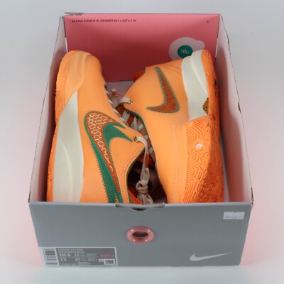 Nike Lebron XX 20 FAMU 'Peach Cream' Orange FN8263-800 Men's Size