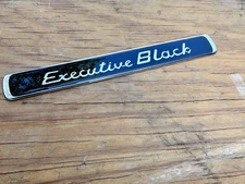 Executive Black Car Trunk Tailgate Rear Fender Emblem Badge Decal Sticker 