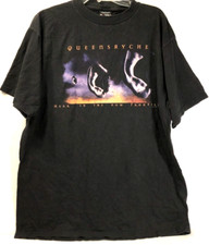 QUEENSRYCHE Hear in the Now Frontier World Tour Vintage 1997 Black T-Shirt XL