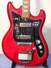 Vintage 1960's Teisco Del Rey Et-220 Electric Guitar W/ Spectum Ii Pickups Japan