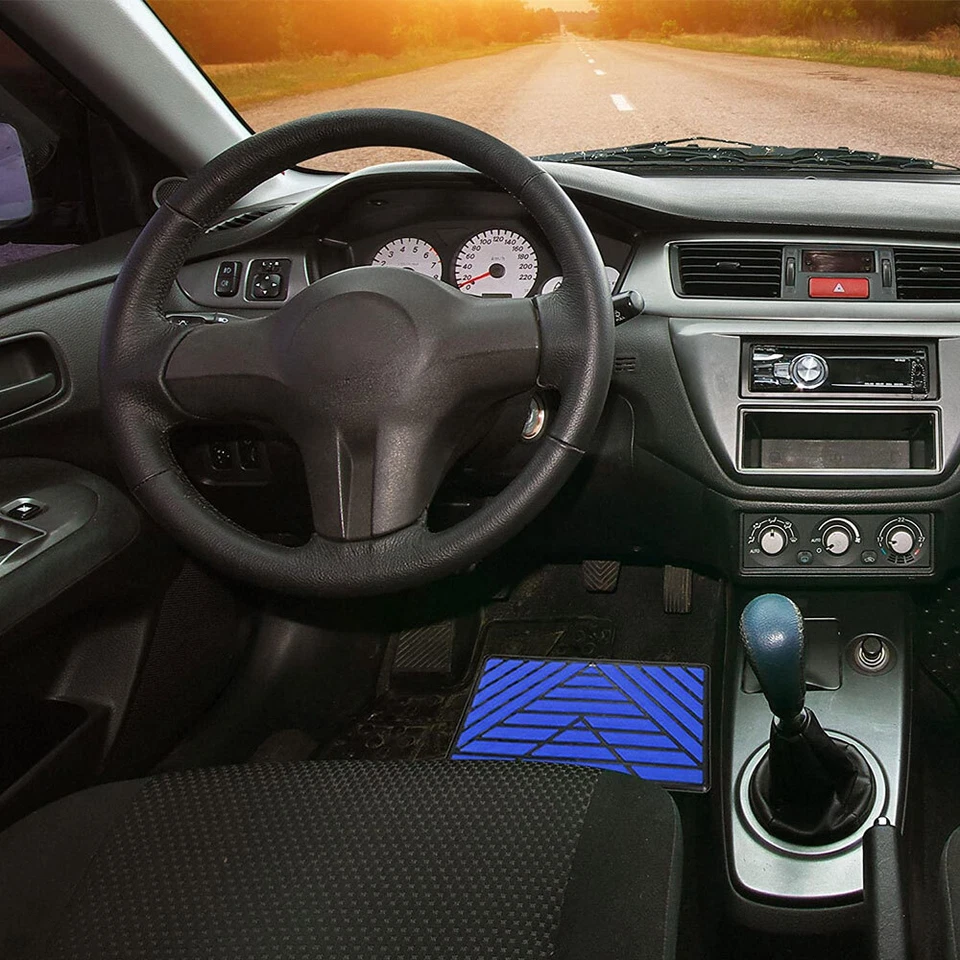 Universal Auto Car Floor Carpet Mat Patch Foot Heel Plate Pedal Pad Accessories — 第 3/4 张图片