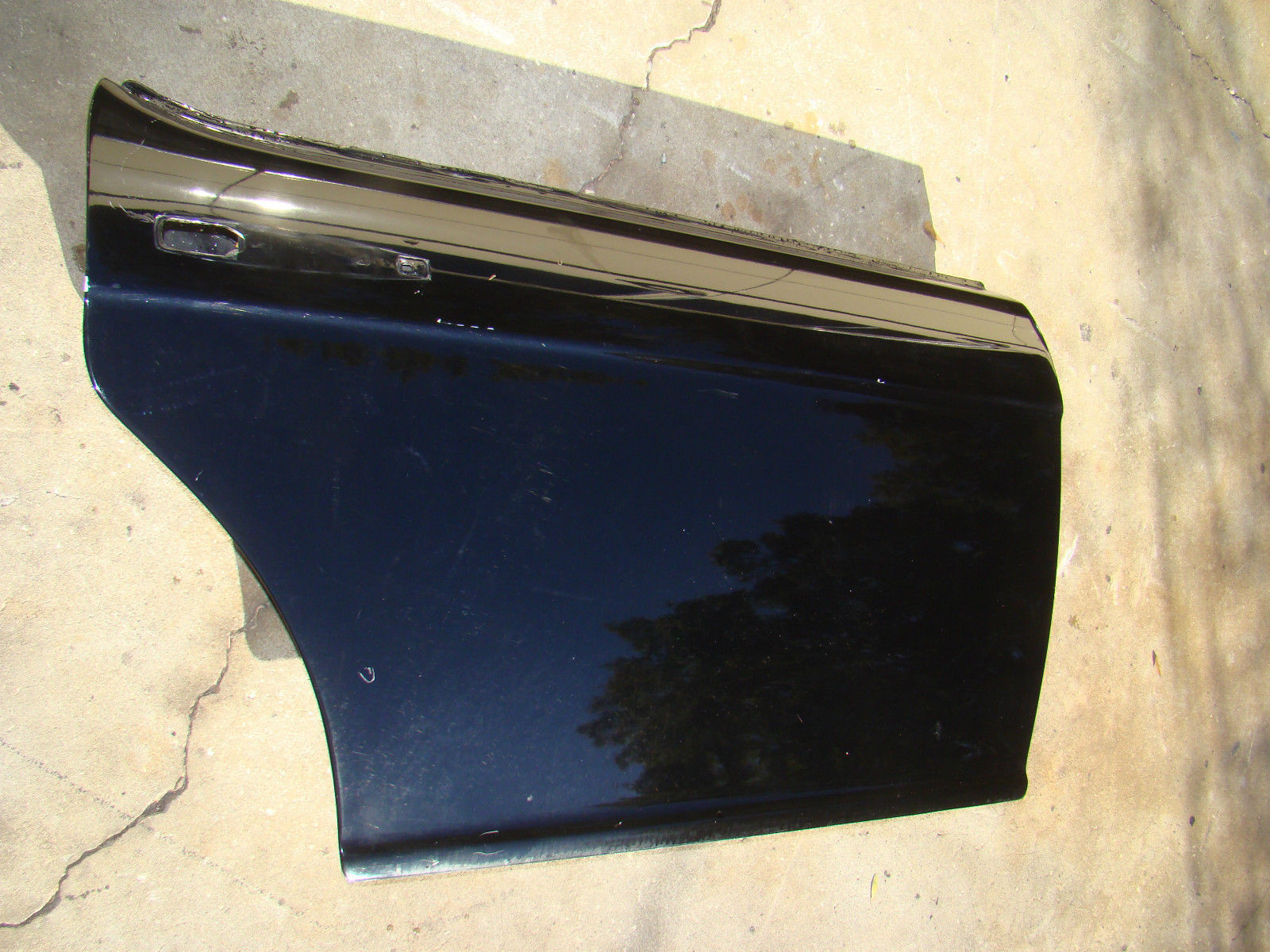 ROLLS ROYCE DOOR REAR RIGHT SILVER SPUR 90 BLACK