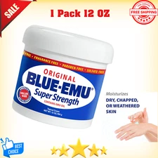 Blue Emu Muscle and Joint Deep Soothing Original Analgesic Cream, 1 Pack 12 oz