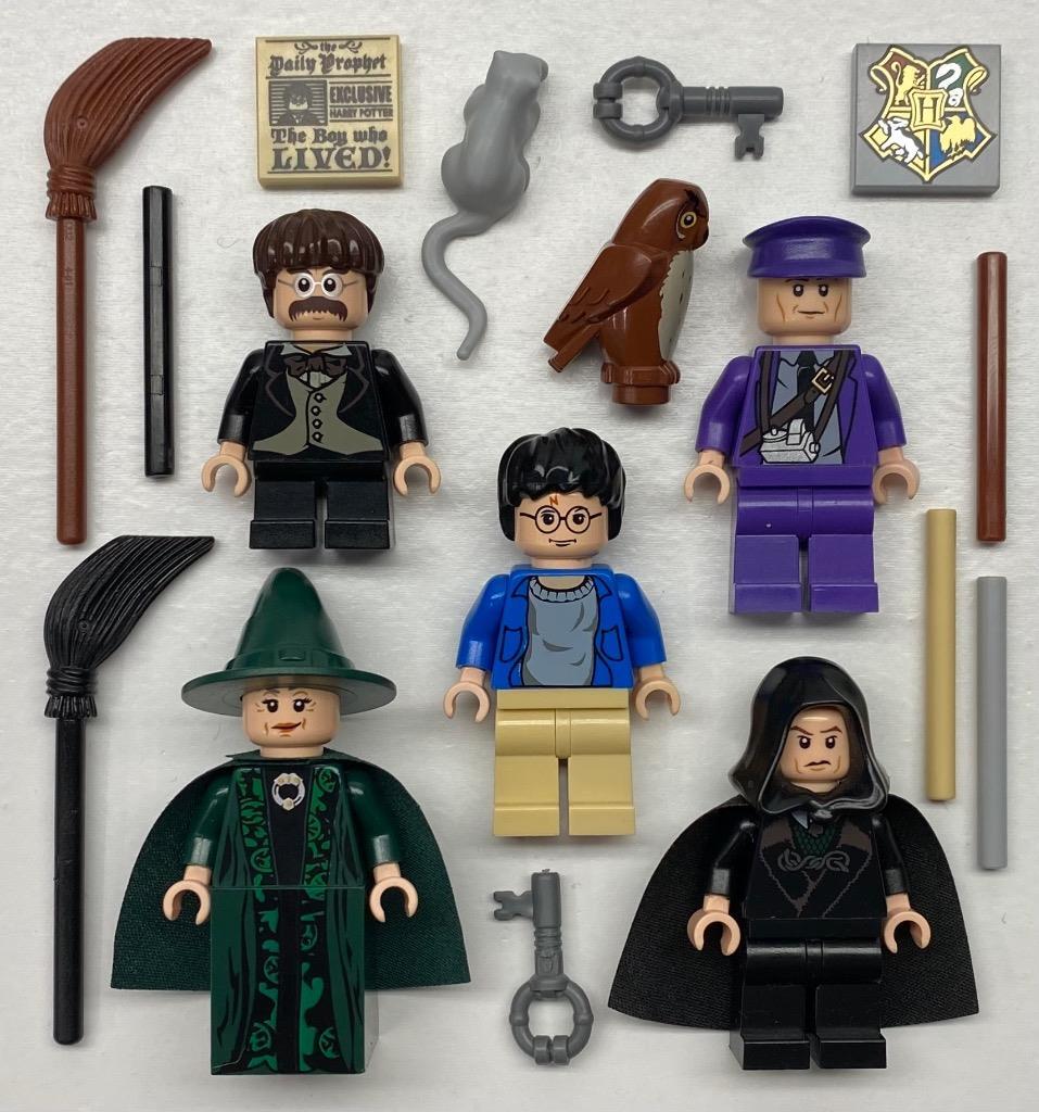 HARRY ハリー　無常人 5 Lego Harry Potter Minifigs: Professor McGonagall Flitwick Stan