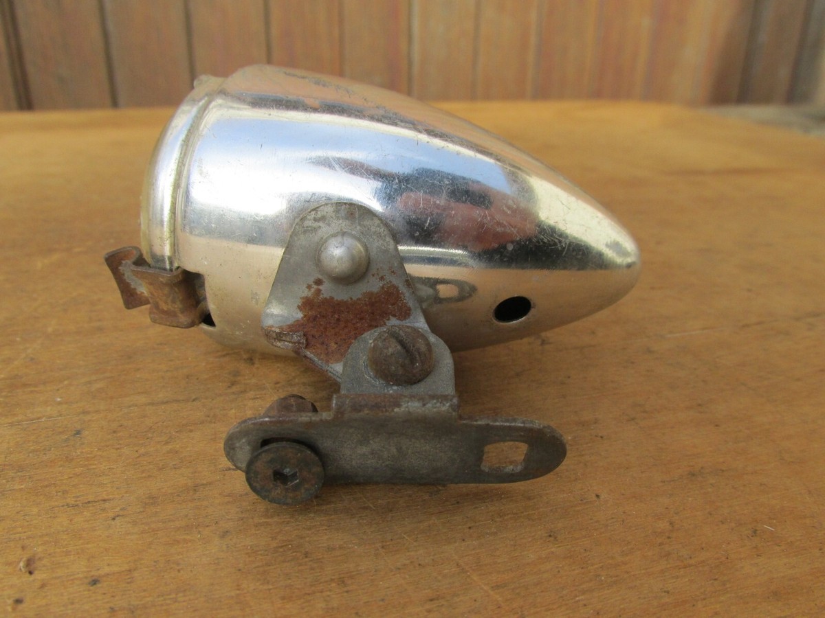 Phare Avant Vélo Jos à Casquette - Randonneur / Ville - Ancien, France