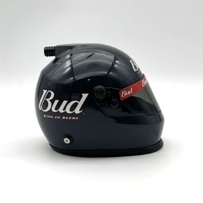 DALE EARNHARDT JR 2024 BUDWEISER 1/2 SCALE MINI REPLICA HELMET | eBay