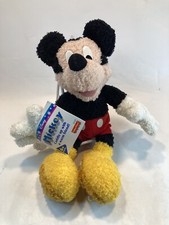 Vintage Disney Mickey Mouse Mattel Fisher Price Disney Plush Jointed 1999