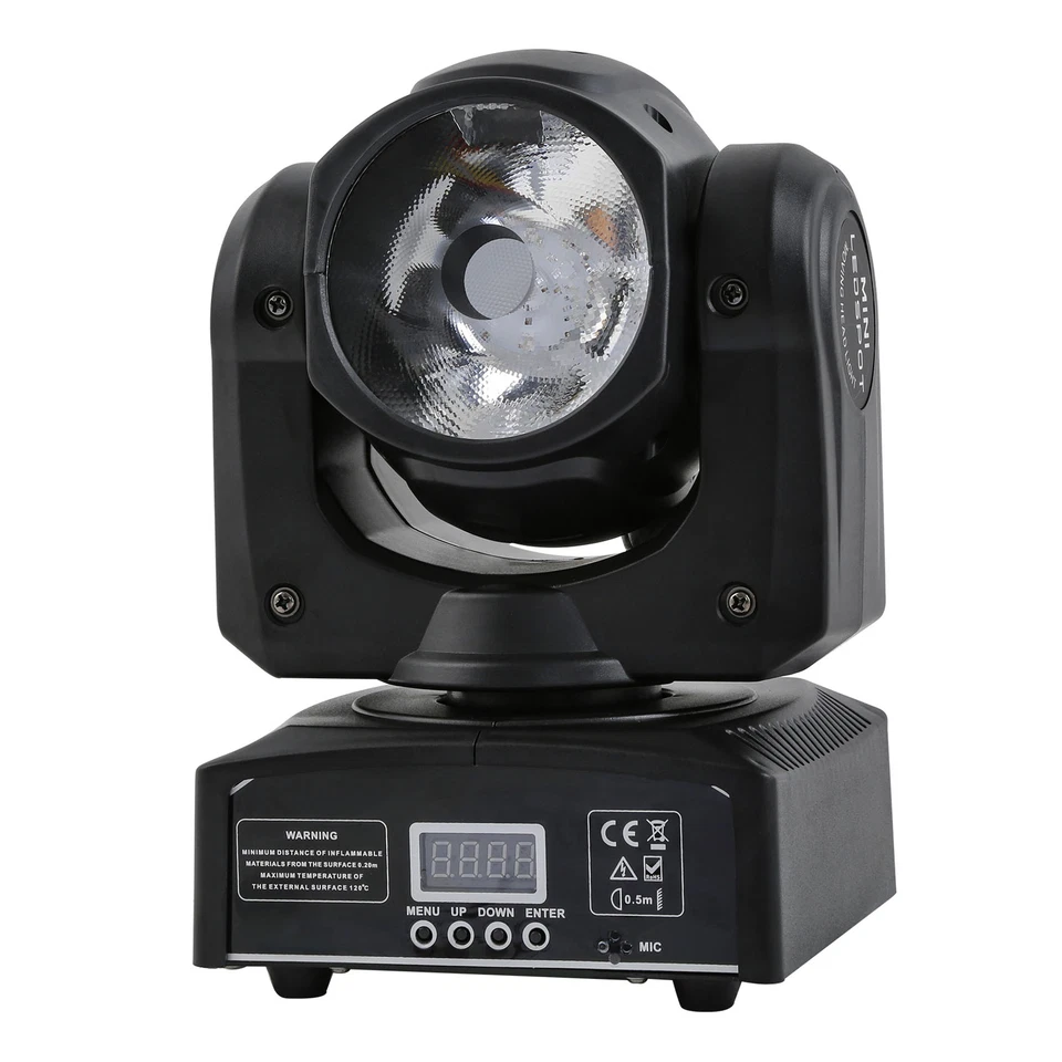 85W RGBW LED Moving Head Light DMX Stage DJ Disco Party Light Strobe Beam Light - Image 3 of 4