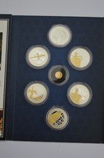 Colección de monedas Reina Isabel II 65 años de fuerza y lealtad 2018 + oro
