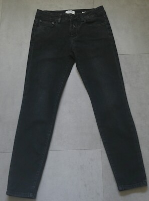 CLOSED Baker Candiani Denim Jeans W25 = 34 Schwarz Damen Hose w. NEU
