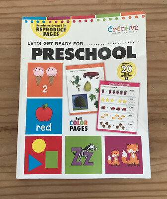 Let s Get Ready For Preschool Creative Teaching Materials Reproduce Pages