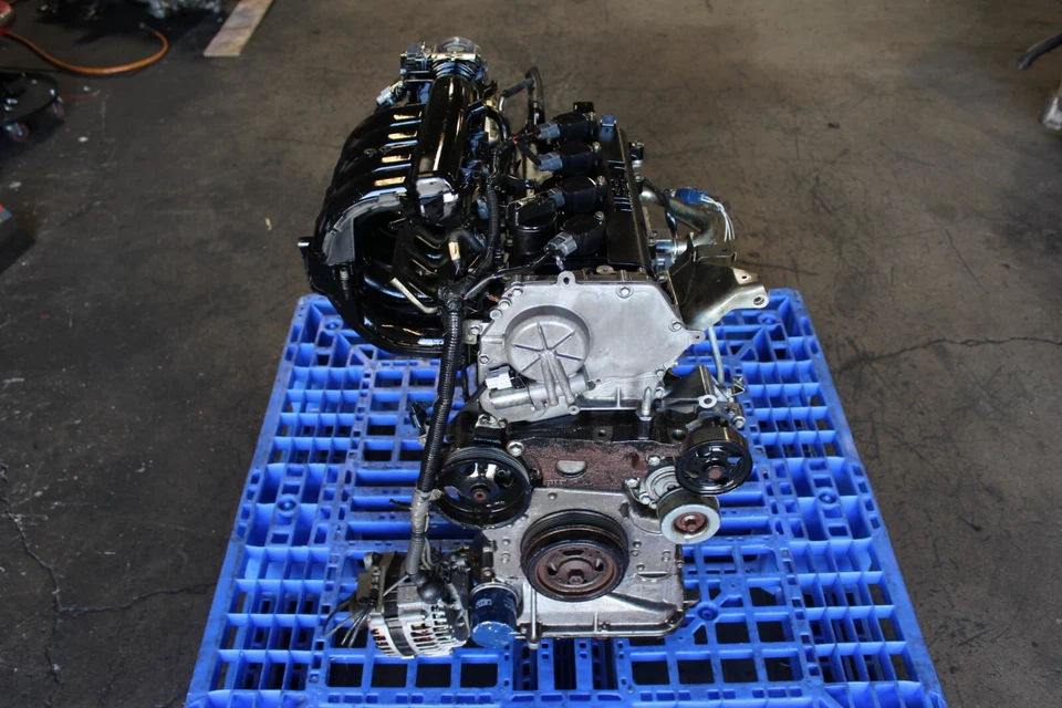 JDM 02 03 04 05 06 尼桑 ALTIMA 2.5L 发动机 QR25DE SENTRA SER MOTOR QR25 4CYL。 — 第 3/4 张图片