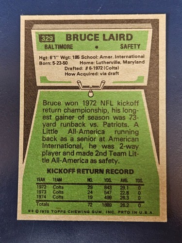 1975 Topps Football Cards Complete Your Set You Pick Choose Each #326 - 528 - Picture 5 of 277