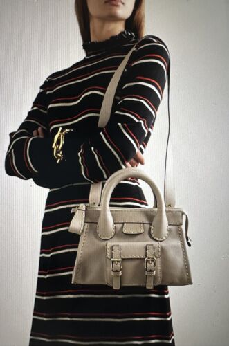 Chloe Edith Mini Bag Gray Color/$1,650 - Picture 3 of 24
