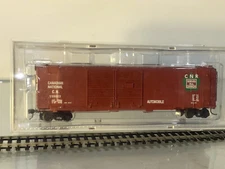Atlas Master Line Rolling Stock CN 50' Double Door Box Car Road #599003 HO Scale