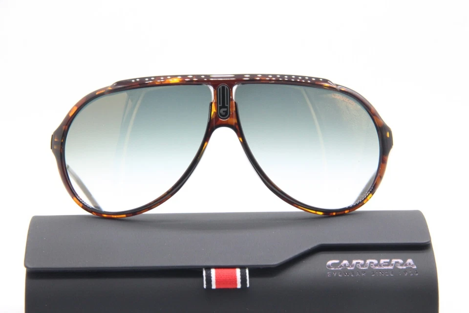 NUEVAS GAFAS DE SOL CARRERA ENDURANCE65 086D6 VERDE HABANA AUTÉNTICAS CON ESTUCHE 63-10 Foto 2 de 3