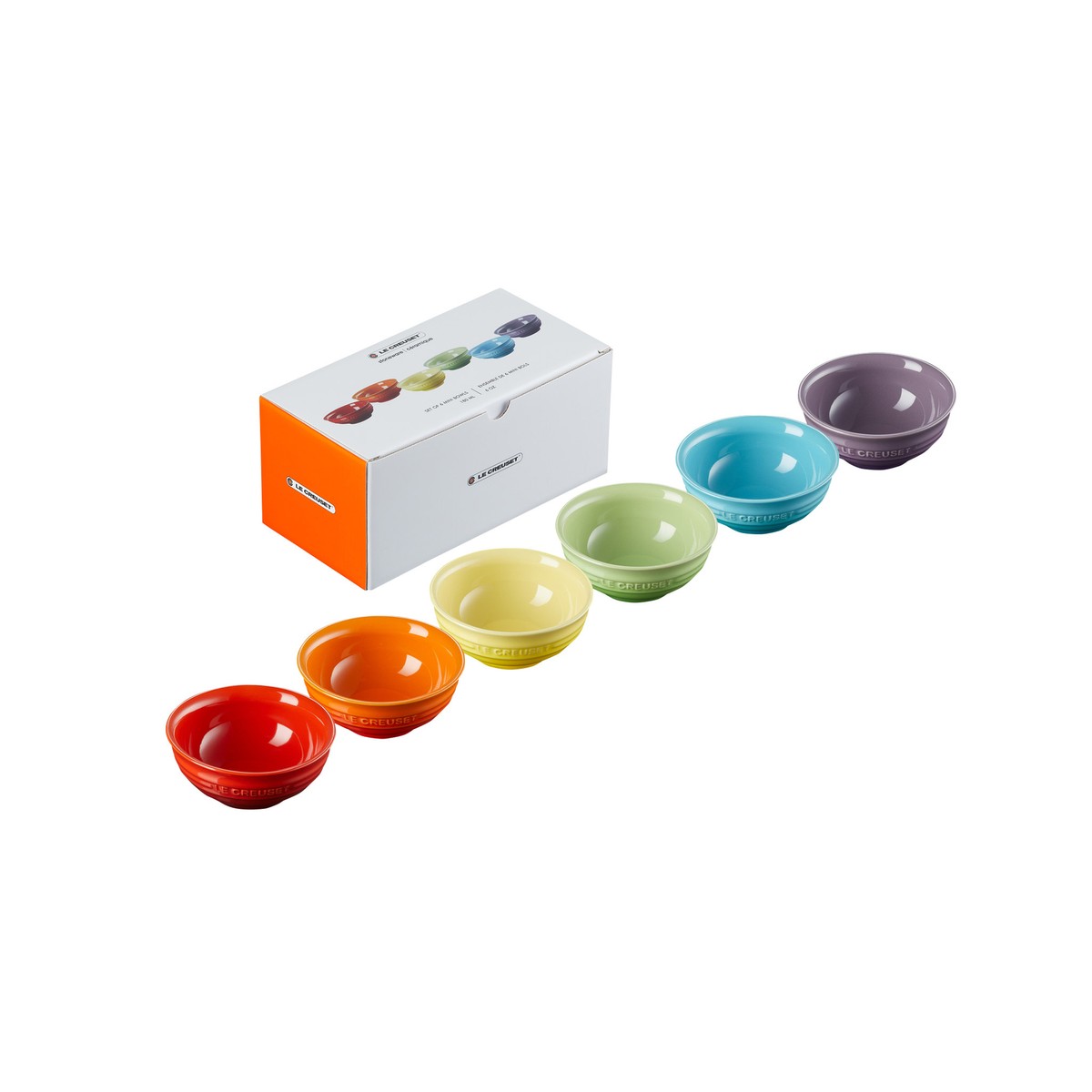 LE CREUSET レインボー ティープレートセット6枚セット Amazon.co.jp: ル・クルーゼ(Le Creuset) 皿 ラウンド・プレート