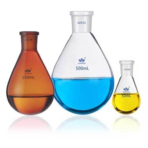 Eggplant Shape Boiling Flask 5ml-2000ml Evaporating Flasks Standard Joints - Picture 13 of 15