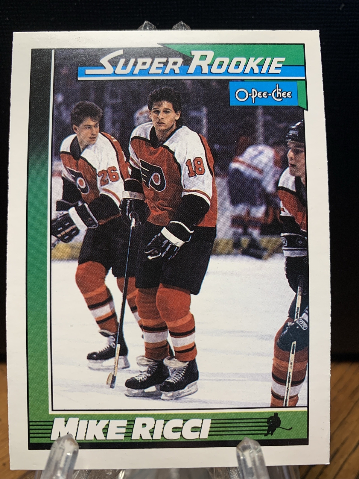 1991-92 O-Pee-Chee #13 Mike Ricci Philadelphia Flyers