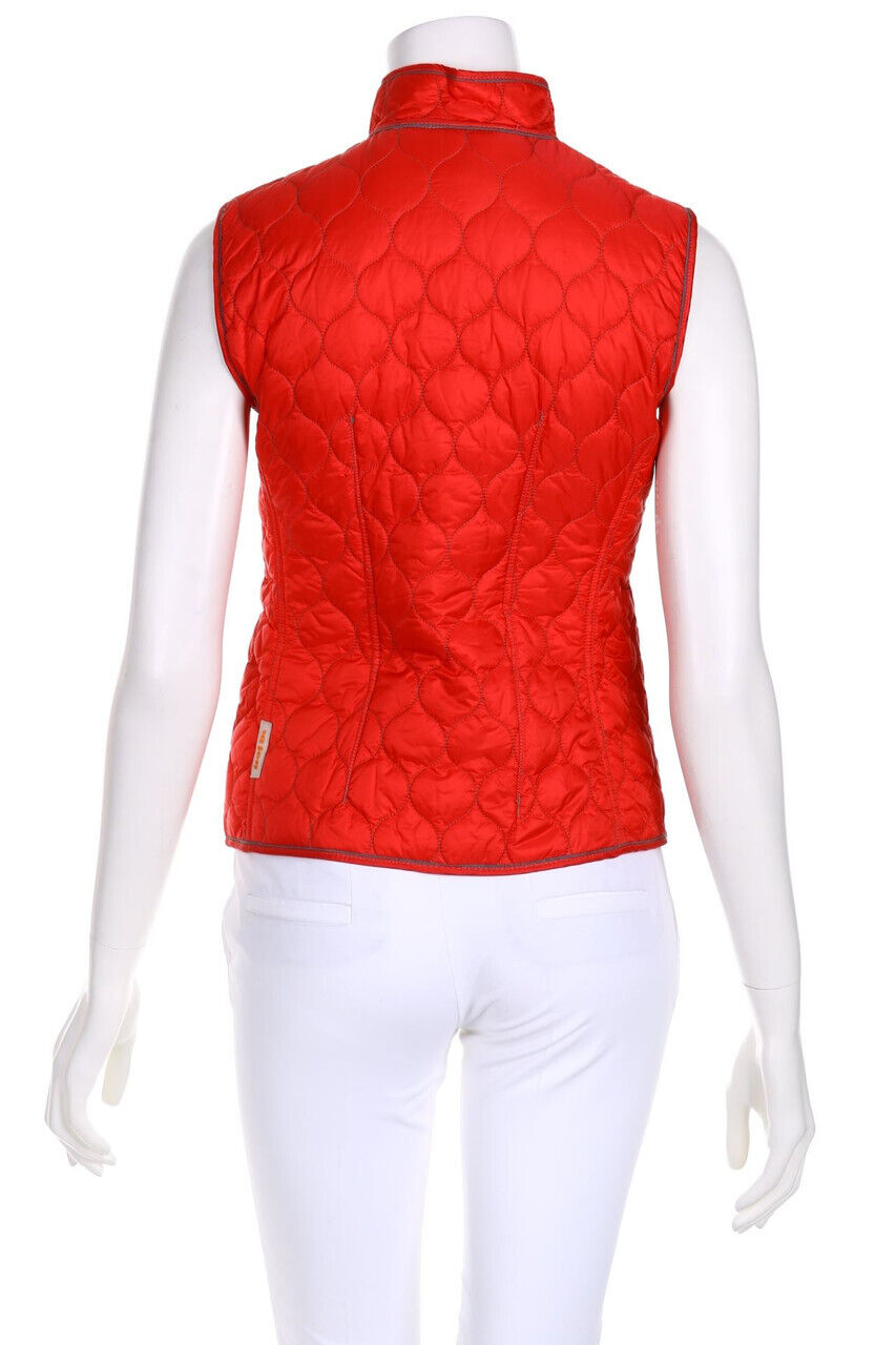 JAN MAYEN Padded Vest Quilted I 40 D 34 red NEW