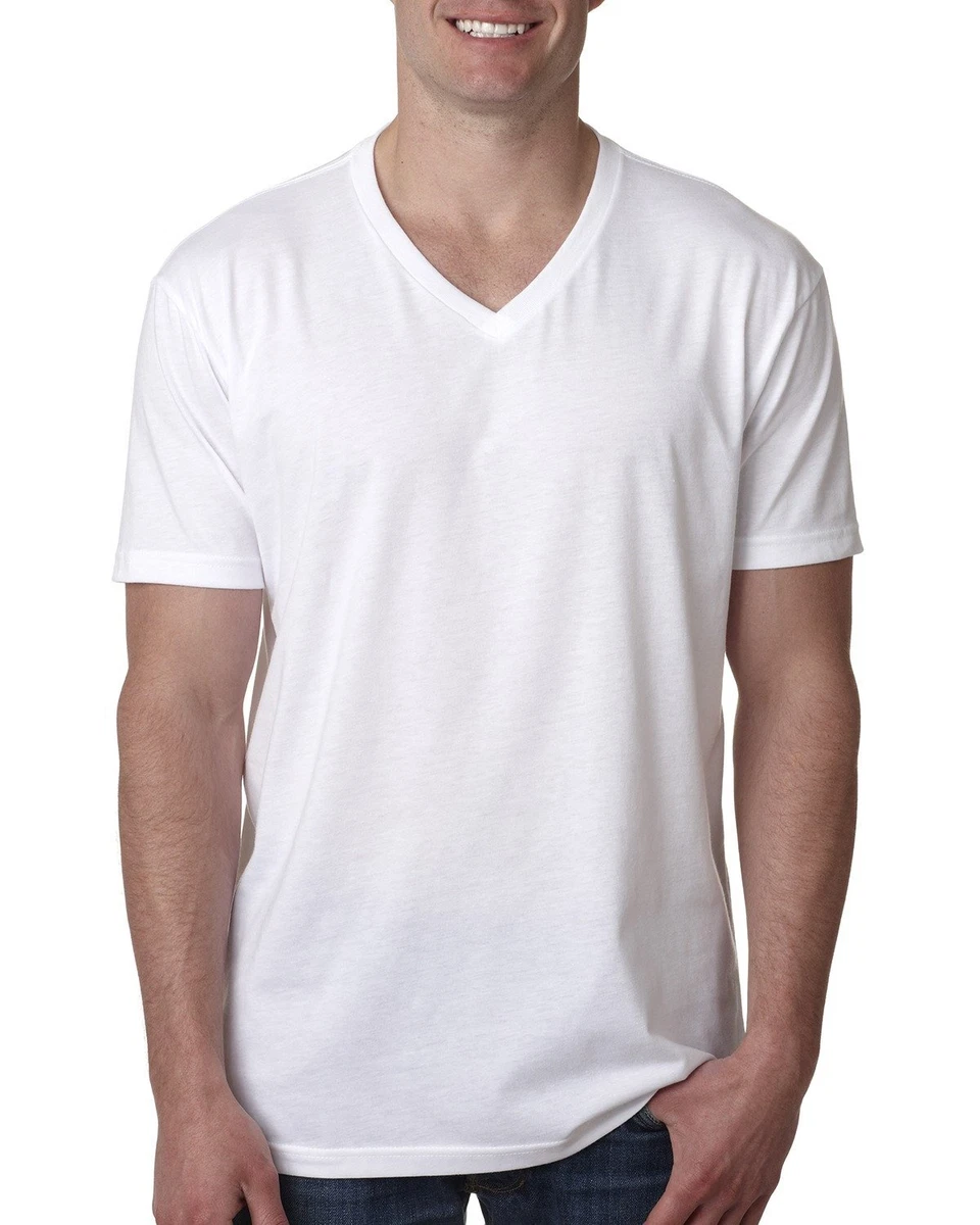 T-shirt Next Level Homme – Vert Kaki, Col Rond, Manches Courtes, Taille XXL, Vintage