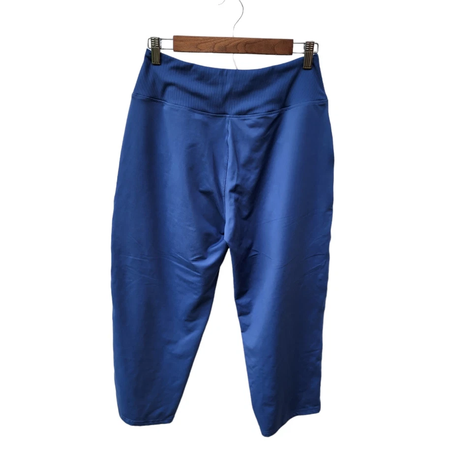 Pantalones capri Kinesis para mujer ropa deportiva azul marino elástico cintura recta M Foto 3 de 4
