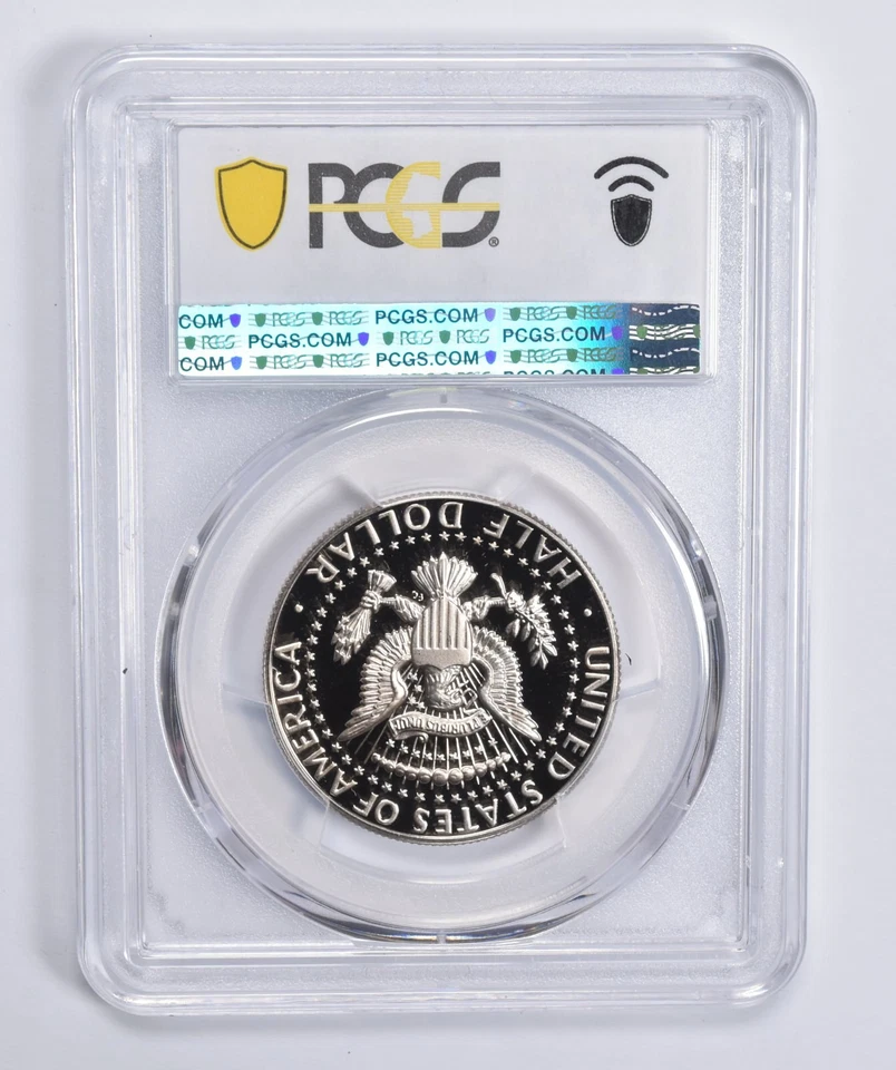 PR69 DCAM 1986-S Kennedy Half Dollar PCGS Blue Lbl - Image 2 of 4