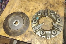 Mccormick Farmall F14 Ih Tractor Clutch & Pressure Plate Set Excellent Shape F12