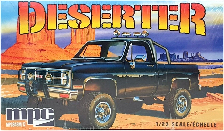 MPC 1/25 Scale Unbuilt Kit MPC848M/12 - 1984 GMC Pickup/Camion - Image 2 of 4