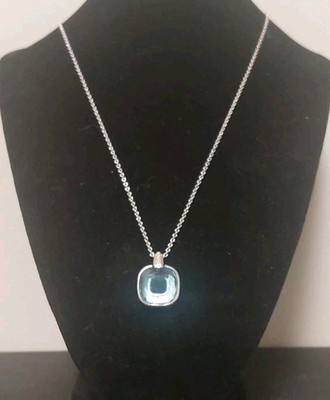Lia Sophia Blue Sky Silver Toned Necklace