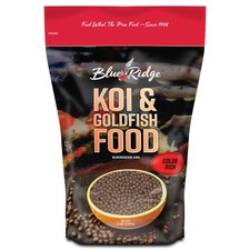 Blue Ridge Koi Fish Food 2lb - Color  Growth Floating Pellets for Koi  Goldfis