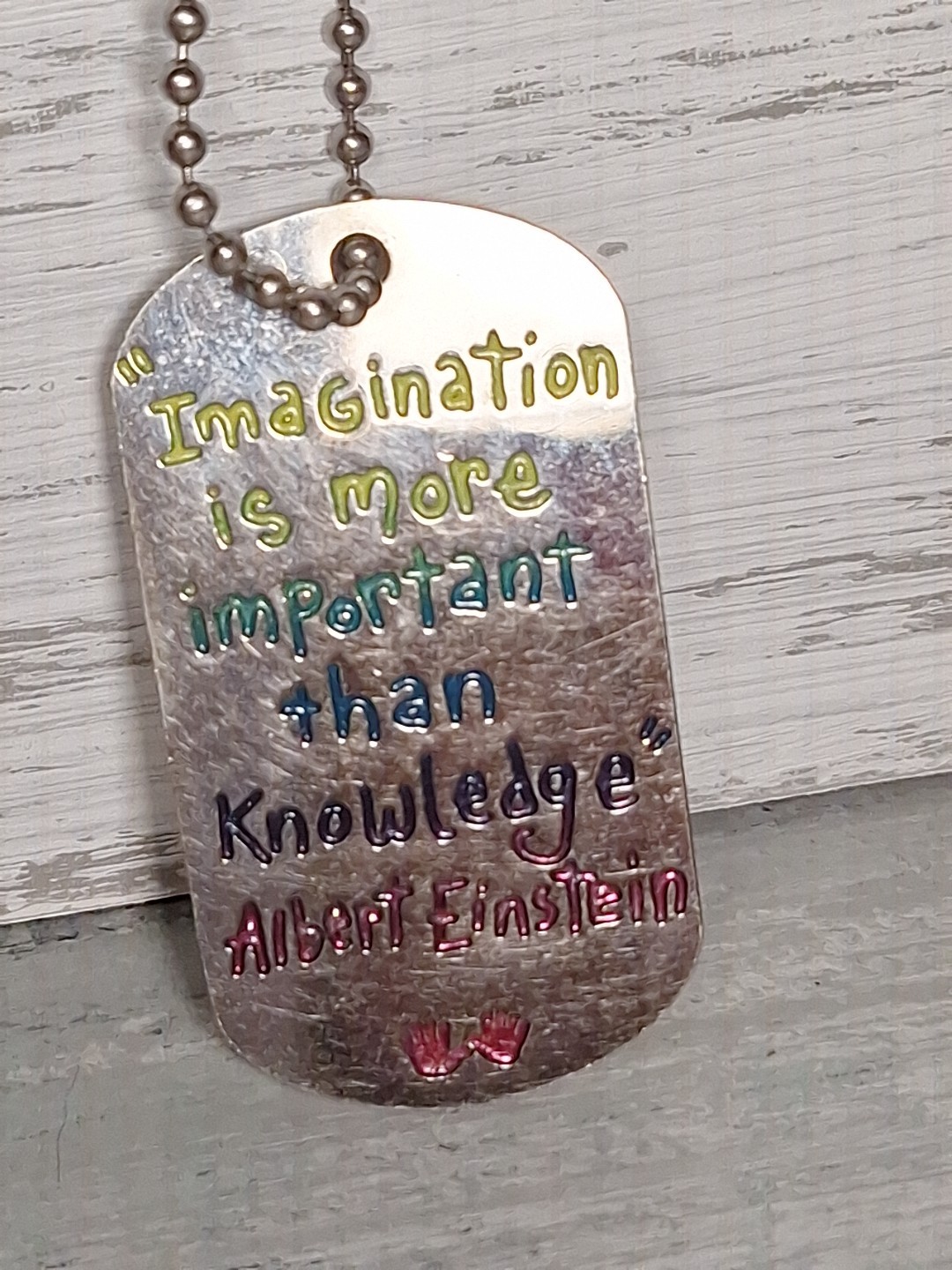 imagination is more important than knowledge DOG … - image 2