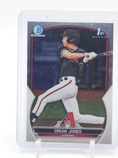 DRUW JONES 2023 BOWMAN CHROME 1ST ROOKIE #BCP-25 DIAMONDBACKS Q5194