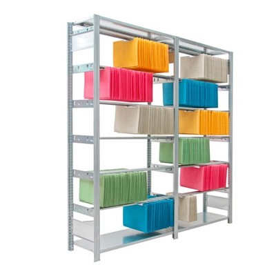 Pendelhefter Regal Leitz/Elba / 6 Pendelstangen / 2000 x 1005 x 376 mm HBT, BERT