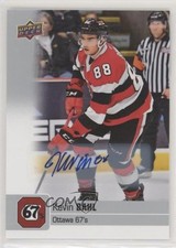 2019-20 Upper Deck CHL Auto Kevin Bahl #29 Auto 0c6