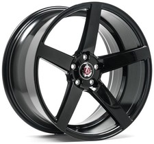 Alloy Wheels 19" Axe EX18 Black Gloss For Chrysler Crossfire 03-08