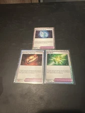 Pokémon Scorching Charcoal 026/034, Sun Seed 027/034, Drops In The Ocean 021/034