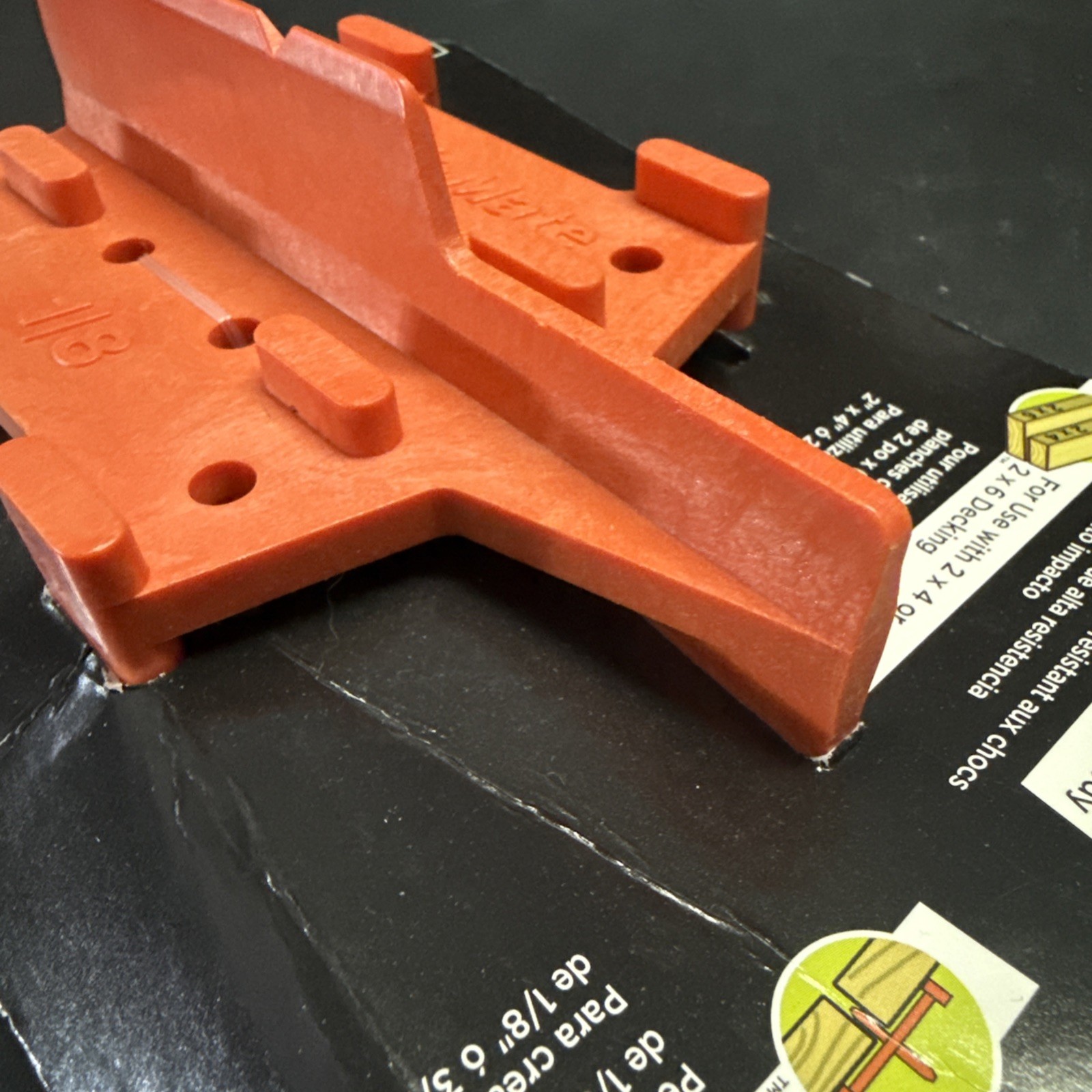 Johnson Level & Tool 60-275 DeckMate Deck Plank and Fastener Spacing Gauge